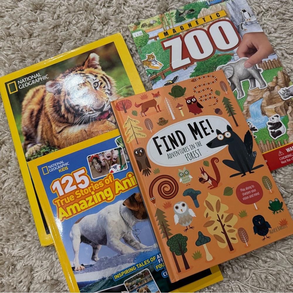 2 for $25: Animal Activity Book Bundle